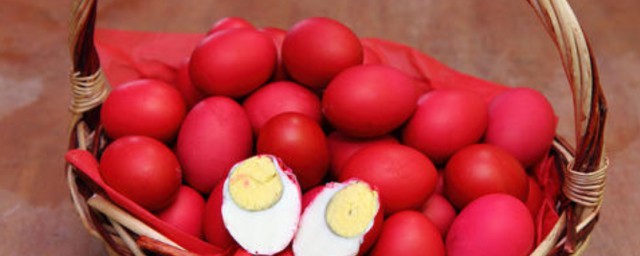 紅雞蛋怎麼做 紅雞蛋的做法