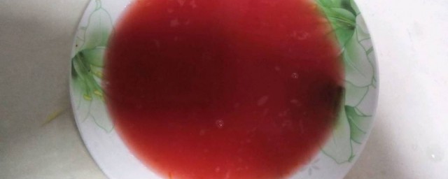 番茄汁怎麼做 番茄汁有什麼功效呢