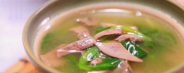 豬肝湯怎麼做 豬肝湯的傢常做法