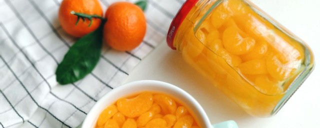 橘子罐頭怎麼做 橘子罐頭的做法