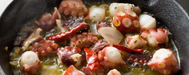 章魚怎麼做 蒜蓉八爪魚簡單炒法分享