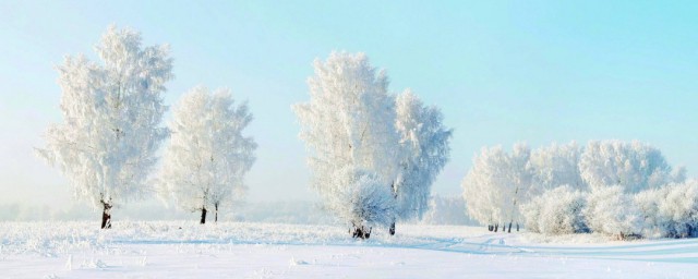 冬天的四字詞語有哪些 冬天的四字詞語精選