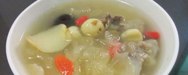 蓮子百合雪耳排骨湯做法 怎麼做排骨湯好喝