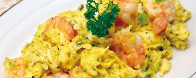 粵菜雞蛋怎麼做 做滑蛋蝦仁的步驟