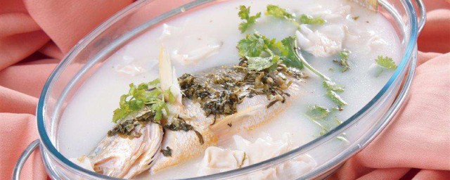 黃魚湯怎麼做好吃 需要什麼配料呢