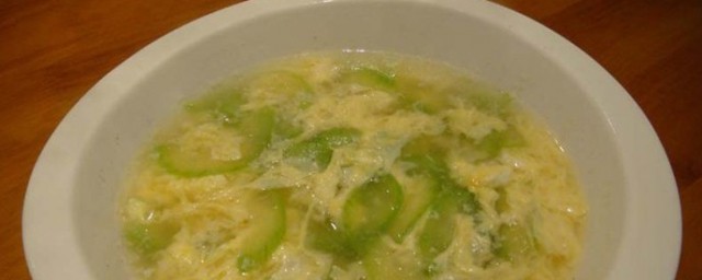水瓜蛋湯怎樣做美味 做蛋瓜湯的步驟