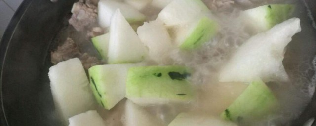 排骨燉冬瓜怎麼做 排骨燉冬瓜的做法