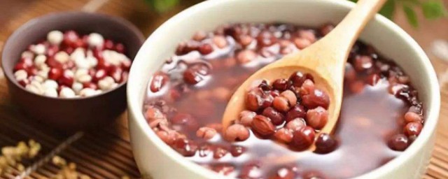 紅豆薏米水什麼時候喝最好 喝薏米紅豆水最佳時間