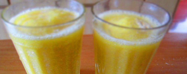 如何做橙汁沙冰 制作的步驟有哪些