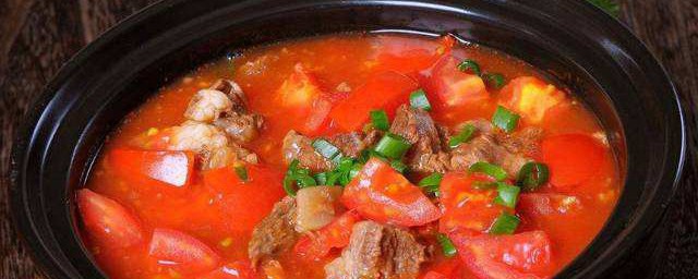 西紅柿牛腩湯怎麼做好吃又簡單 做牛腩湯的方法