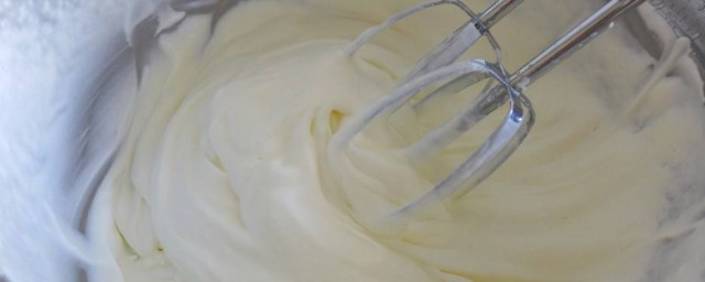 怎麼打奶油 奶油的打法