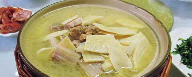 煙筍煲湯怎麼做 竹筍湯的做法