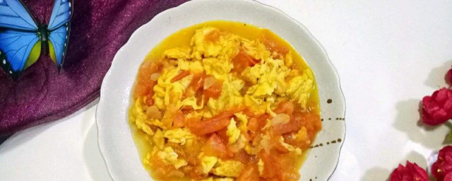 用雞蛋做出非常簡單的菜又好吃 雞蛋炒西紅柿的做法