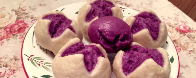 紫薯饅頭怎麼做 做紫薯饅頭的步驟