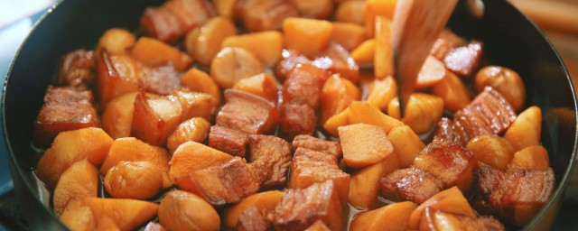 板栗燒肉怎麼做 板栗燒五花肉的做法