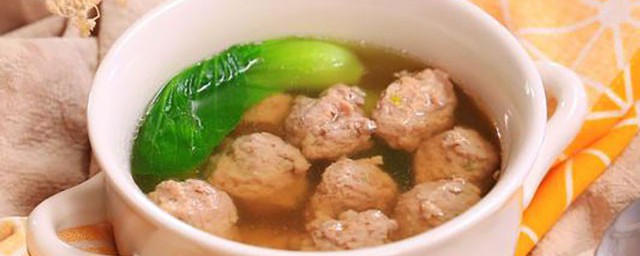 肉丸子湯的傢常做法 肉丸子湯的簡單做法