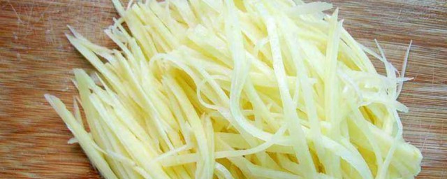 切土豆片絲的方法 如何切土豆絲