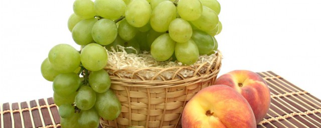 葡萄和桃子能一起吃嗎 葡萄和桃子的功效與作用