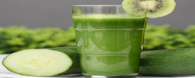 每天一杯黃瓜汁的好處 口感和營養好嗎