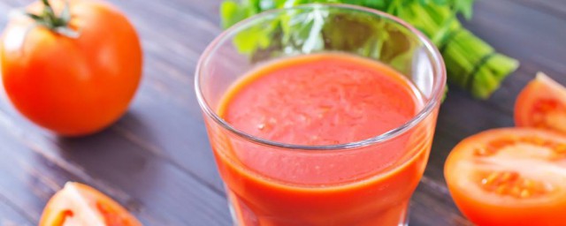 西紅柿汁的功效與作用 番茄汁5大作用