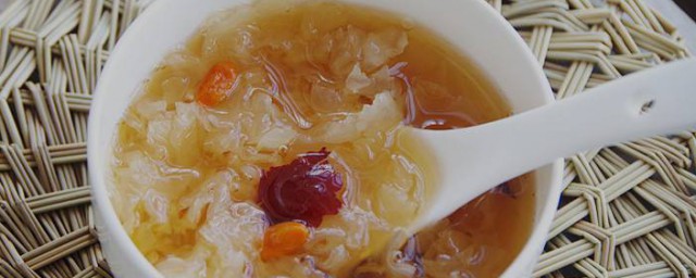 紅棗銀耳湯怎麼做 做銀耳湯的方法