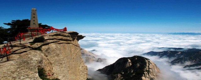 華山海拔最高多少米 華山最高海拔介紹