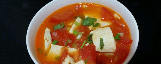 豆腐加西紅柿湯做法 豆腐加西紅柿湯做法介紹