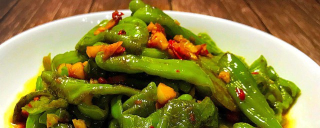 青辣椒怎麼做更好吃 青辣椒的做法