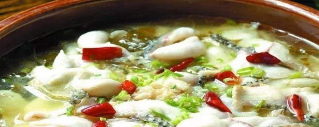 老壇酸菜魚的做法 老壇酸菜魚的做法簡述