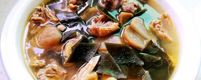 酸蘿卜海帶老鴨湯的做法 酸蘿卜海帶老鴨湯做法與步驟