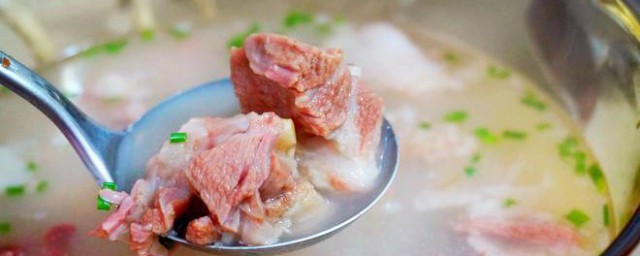 酸辣羊肉湯的做法大全 酸辣羊肉湯的簡便做法