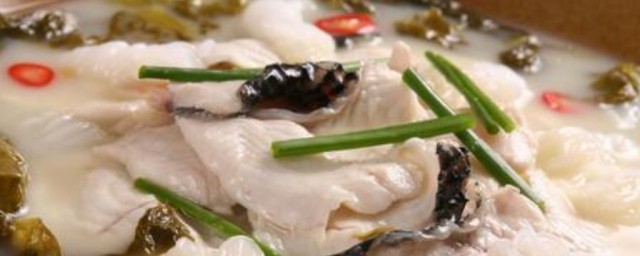 酸菜魚魚片煮幾分鐘 酸菜魚的做法