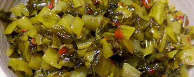 自制酸菜的醃制方法 自制酸菜的具體醃制方法及步驟