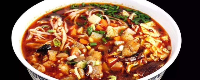 酸湯臊子面的做法 怎麼做酸湯臊子面