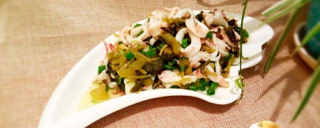 魷魚炒酸菜的做法 怎麼做魷魚炒酸菜