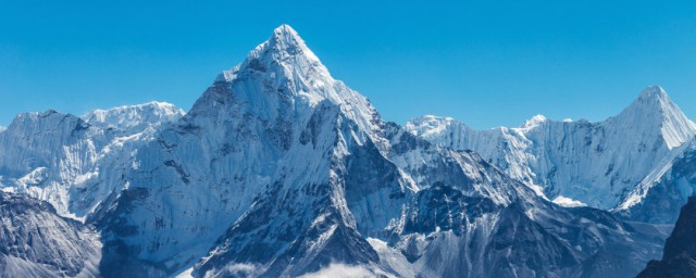 世界十大高峰 世界第一高峰是什麼