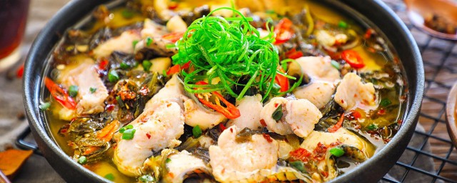 酸酸菜魚的做法 酸菜魚的做法