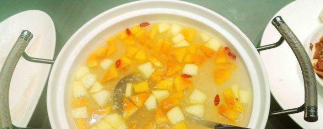 煮水果湯怎麼做 如何做水果湯