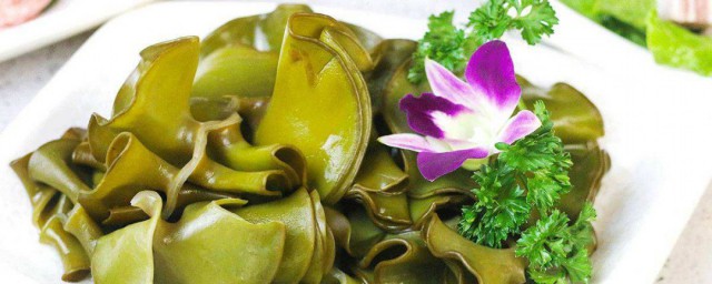 海菜卷兒怎麼做 涼拌海菜的做法
