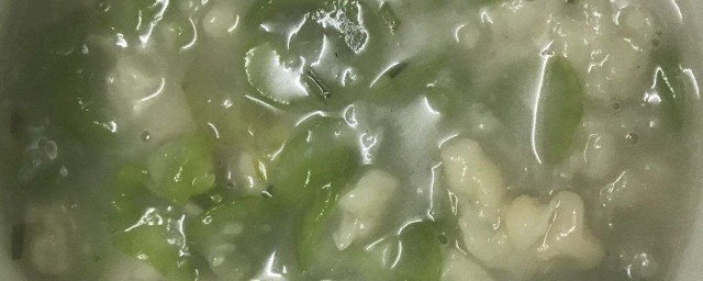 絲瓜面粥怎麼做 絲瓜面粥的做法