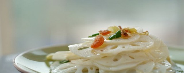 蝦米藕片怎麼做 蝦米藕片做法簡述