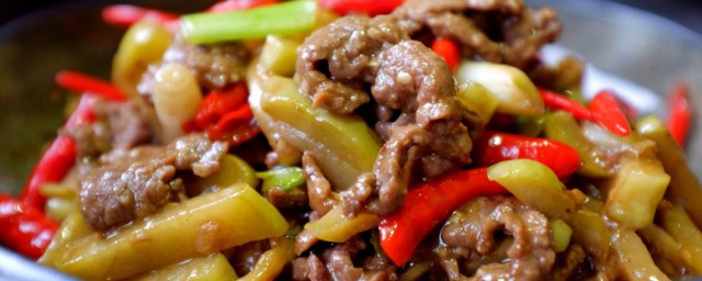 牛肉炒酸菜的做法 牛肉炒酸菜的做法是什麼