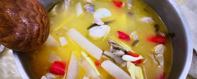 老鴨湯的酸蘿卜怎麼做 酸蘿卜老鴨湯怎麼做