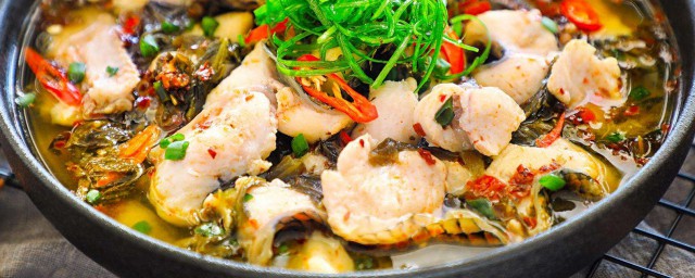 酸菜魚的傢常做法竅門 酸菜魚的做法