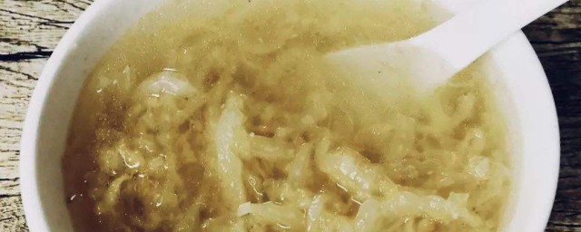 酸菜湯的做法大全 做酸菜湯的步驟