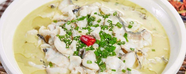 酸菜魚片湯的做法 酸菜魚片湯的做法介紹