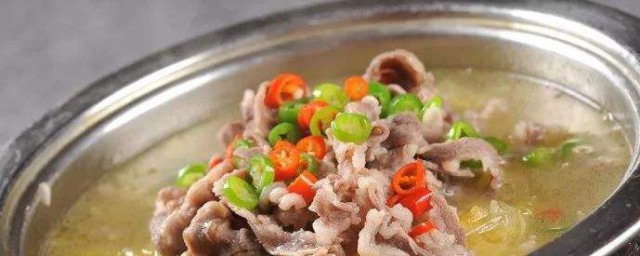 羊肉酸菜湯做法 做羊肉酸菜湯的步驟