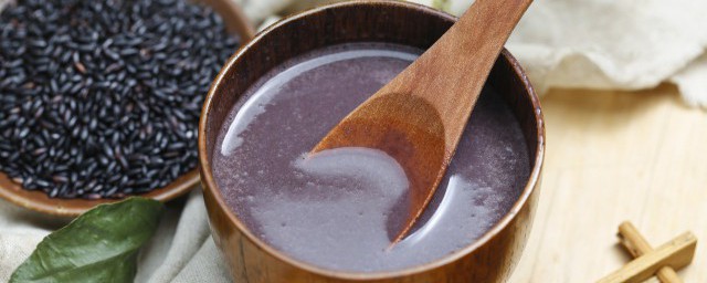 黑米粥的做法和功效 黑米粥怎麼做