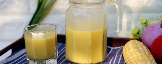 玉米汁怎麼榨才好喝 榨玉米汁方法