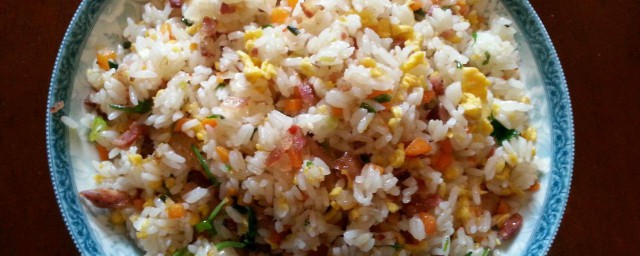 純炒米飯的做法 有什麼制作的步驟